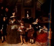 Diego Velazquez The Family of the Artist (df01) oil painting on canvas